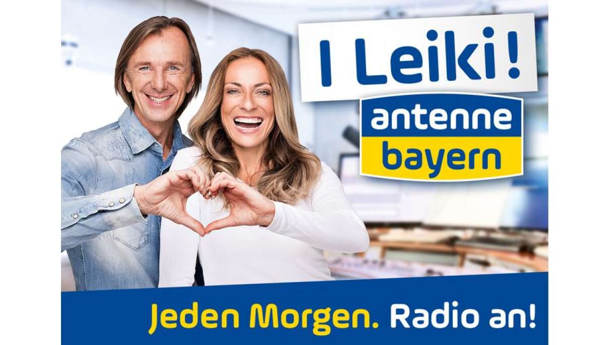 Das neue Kampagnen-Motiv von ANTENNE BAYERN