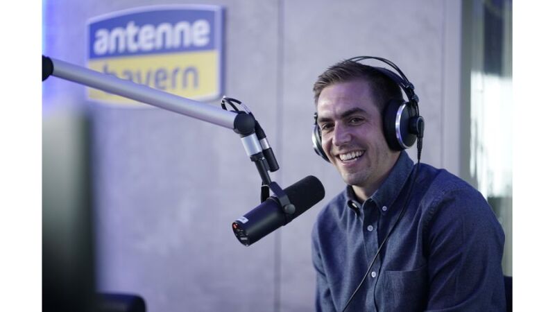 Philipp Lahm ist während der gesamten Tunierphase ANTENNE BAYERN-WM-Experte