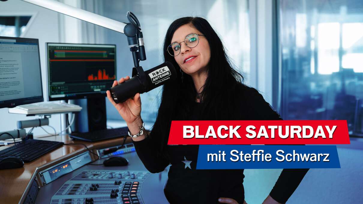 ROCK ANTENNE Black Saturday mit Steffie Schwarz