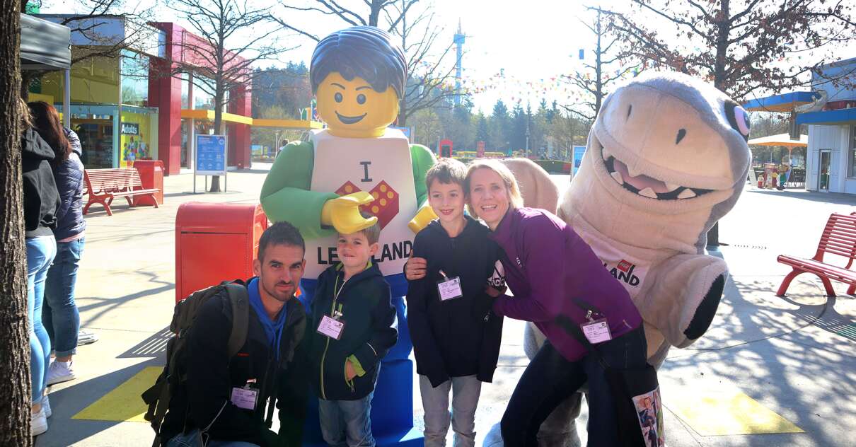 Familie Loher im LEGOLAND ® Deutschland Resort