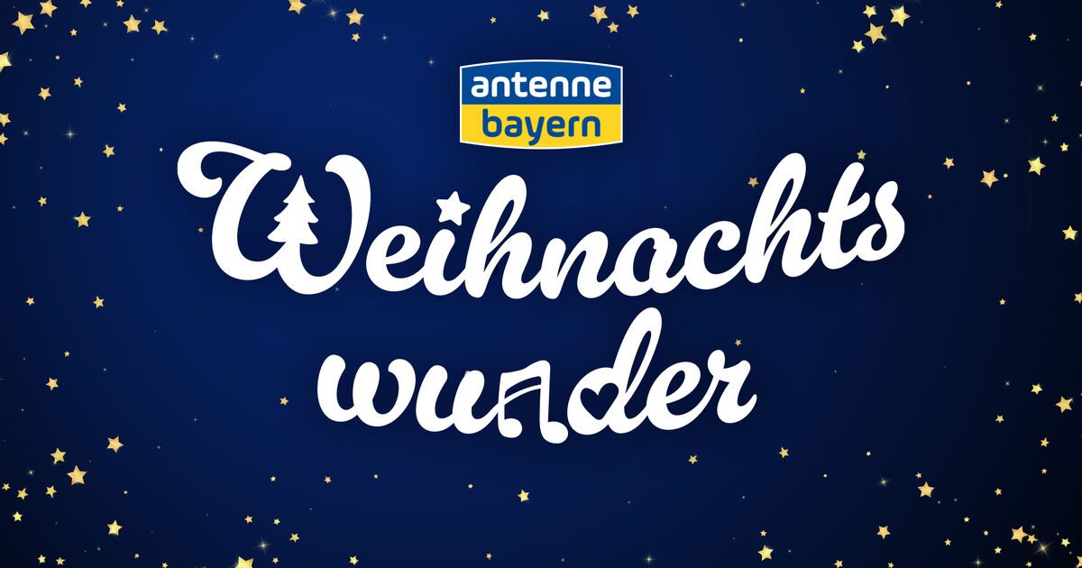 Das ANTENNE BAYERN Weihnachtswunder die Spendenwoche zugunsten der